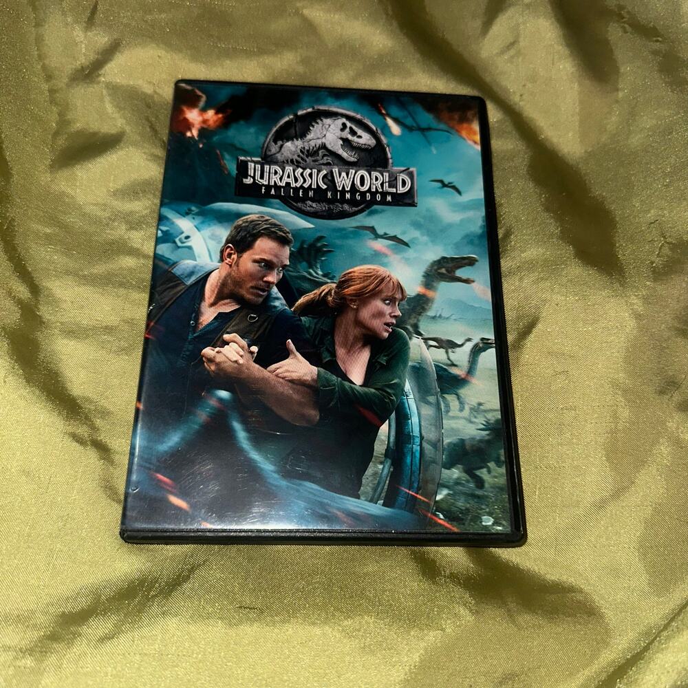 Jurassic World Fallen Kingdom DVD Chris Pratt Bryce Dallas